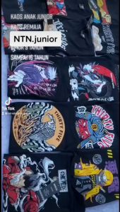 BSA ANIME: Pakaian Distro Anak Laki-laki Usia 7-16 Tahun