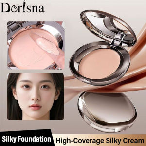 รากฐาน Dorisna Silky ทำให้รากชุ่มชื่นครีมปกป้องผิวสูงไวท์เทนนิ่งคอนซีลเลอร์เครื่องสำอางเครื่องสำอางค์กันน้ำได้