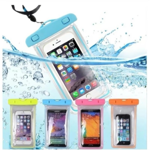 Japanese Cellphone Waterproof Underwater Case Dry Pouch for smartphone Glow in the Dark Waterproof Case Florescent