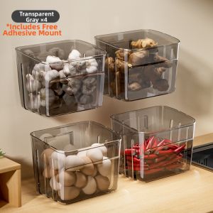 ASCOR | Multi-Function Wall-Mounted Kitchen Organizer