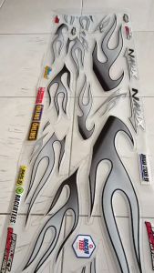 STIKER UV STRIPPING STICKER TRANSPARAN NEW NMAX 155 DESIGN API TERBARU VIRAL KEREN PREMIUM TRANSPARANT IP PROJECT