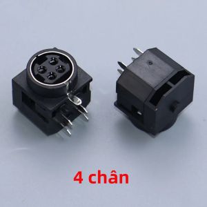 JCD 3Pin 4Pin Kycon Power DIN Cắm Ổ Cắm DC 5.5x2.1mm Kết Nối Adapter Cáp Cho Máy In Mã Vạch DVD LCD TV PC