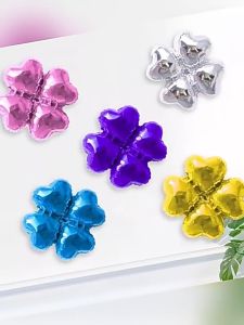 1pc Lucky Clover Flower Foil Balloons Party Decorations Sun Flower Balloons Baby Shower Party Needs Birthday Party Decorations