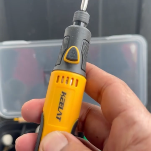 KEELAT KMG03 Mini Grinder 333PCS Cordless Rotary Tool Set 3.7V 5-Speed Engraving Polishing Grinding Cutting DIY