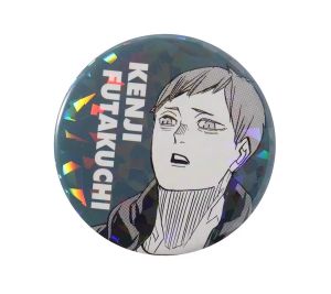 58mm Anime Haikyuu Asahi Azumane Ryunosuke Tanaka Yu Nishinoya Cosplay COSTUME Badge Pin SPTE Tinplate Brooch Prop Gift