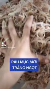 Khô Râu Mực CÀ MAU Chuyên Nấu Mì Tôm Lẩu Nướng Đều Ngon Khô Râu Mực