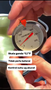 Termometer Masak Minyak Goreng: Pengertian & Cara Menggunakannya