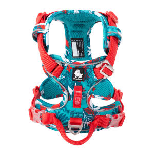 TRUELOVE No Pull Dog Harness Adjustable Safety Nylon Small Medium Large Pet Dog Vest Padded Reflective Outdoor for Dogs Pet Leash Control