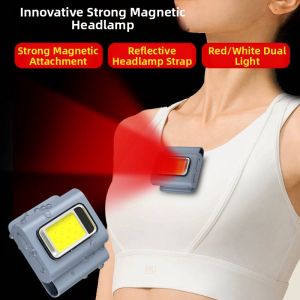 PATGEAR | Magnetic Portable Strong Light Headlight Flashlight