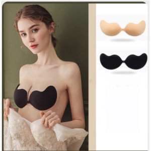 M10. Áo dán ngực xoài áo dán ngực silicon cài trước tạo khe đẩy ngực siêu bám dính (có sẵn - miễn ship)