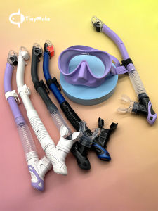 TinyMola Full Dry Snorkeling Diving Breath Pipe Underwater Breathing Apparatus Three Treasure Bag Deep Sea Scuba Diving Equipment