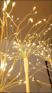 Lampu Kembang Api Laba-Laba FireWorks 1 Set isi 6 Standing untuk Hias Rumah Halaman Taman Cafe dan Home Decor Wedding Dekorasi Pelaminan Termurah Premium Import Artifisial