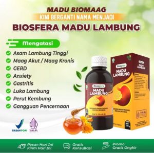 Madu Biosfera Original Obat Herbal Pencernaan