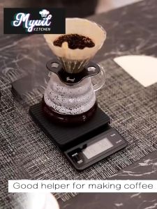 Timbangan Dapur Mini Digital Timbangan Kopi Digital 5KG / 0.1GR Timbangan Mini Digital Emas Kopi