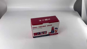 400ML Portable Electric Juicer 2 Cup Home Mini Multifunctional Wireless Blender USB Rechargeable Small Juice Cup