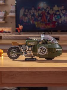 Bulma Capsule Assembly Toy Model Desktop Decoration Anime Surrounding Magnetic Block Building Blocks for Teens