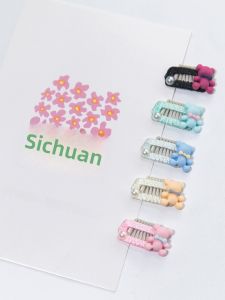 Dog Cropped Hair Clip Head Accessories Cute Bear Comb Clip Schnauzer Maltese Yorkshire BB Clip Shredded Hair Hairpin