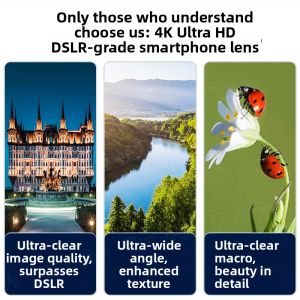 NUOXUNDE | Professional Panorama Macro Long Focus Wide Angle Fish-Eye External Phone Lens