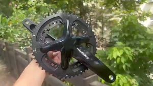 Đùi Đĩa (Giò dĩa) Rỗng Xe Đạp RIRO 706 34-50T 39-53T (kèm BB vặn)