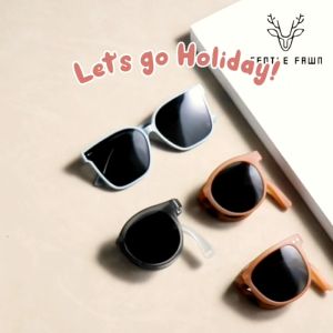 Gentle Fawn Kacamata Sunglasses Anak Series Lipat Fashion Anak/Remaja Perempuan Laki Laki Bahan TR90 Ringan Nyaman Bisa Di Lipat Affordable Simple 0015 104 079 078 018