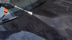 Wireless Charging Car Wash Set 300W Electric High-pressure Cleaner Water Gun High-pressure Cleaner Super-long 5.0 meter Hose with Rechargeable Battery Large CapacityFoam Sprayer Multi-functional Nozzle Motorcycle Cleaning Garden Watering Portable Press