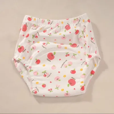 (Giặt được) Tã Vải Quần Bỏ Bỉm Hoạ Tiết Cotton Cho Bé 3-22kg