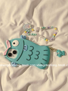 Ốp Lưng Điện Thoại Silicon Dễ Thương Hoạt Hình 3D Cho Apple 14 pro Max iPhone 13 Mẫu Mới 14 Ốp Lưng Bảo Vệ Mềm Cho Nữ 15 pro Max