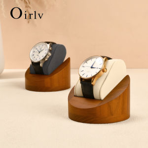 Oirlv | Oirlv Single Wooden Watch Holder Jewelry Organizer Display Stand For Wristwatch Jewelry Watch Display Prop Solidwood Watch Stand