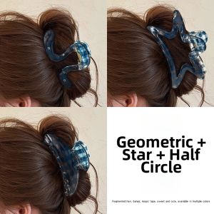 NING ZHOU | New Elegant Claw Clip for Hair Styling