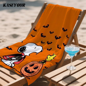 Beast Kingdom | Halloween 2026 Khăn Tắm Sợi Nhỏ Khô Nhanh Snoopy Khăn Tắm Nhẹ Đi Biển Dùng Cho Bơi Lội Cắm Trại Yoga - Thiết Kế Dễ Thương