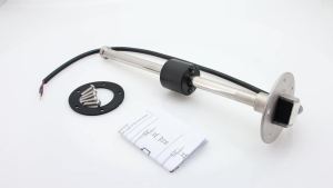 0-190ohm Fuel Level Sensor Float A5 Water Sensor Oil Tank Sending Unit Stainless Steel Sensors for Car Boat Oil Gauge 100-500MM