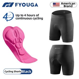 FYOUGA | Mens & Womens Cycling Shorts with Pad