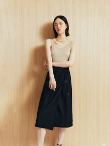 Vero Moda | Chân Váy Acetate Đơn Phẩm Ruched Thời Trang Thu