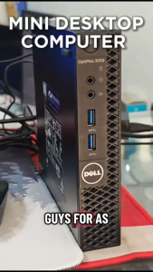 DELL OptiPlex Mini PC | Intel Core i5 12th gen | NVMe SSD | SODIMM RAM | Compact Desktop | Preloved