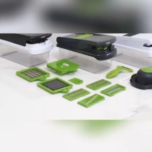Multi Function Vegetable Fruit Chopper Interchangeable Blade Slicer Grater Dicer Cutter Kitchen Tool