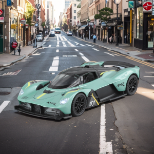 JINCHEJIANG | Aston Martin Valkyrie Super Sports Car 1:32 Scale Model