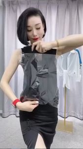💥[A158] Áo SƠ MI VOAN nữ mỏng khoác ngoài tay lửng CỘT DÂY thời trang Quảng Châu chống nắng - L2M