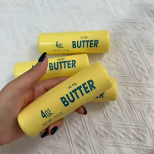 Unraion Đồ chơi Squishy hình trụ mô phỏng bơ thanh đàn hồi chậm Đồ chơi giảm căng thẳng