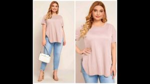 KOREAN BLOUSE ANASTASIA PLUS SIZE COTTON FABRIC DIFFERENT COLORS TOP WOMEN QUALITY AFFORDABLE