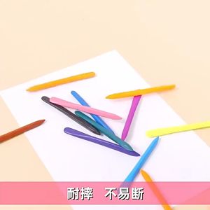 6/12/24/36 Colors Triangle Plastic Crayons for Kids with Box Non Toxic Washable Crayons Painting Kit Unbreakable Easy-Grip Painting Pens Perfect for Little Hands Toddler Coloring & Art Supplies Christmas Birthday Gift