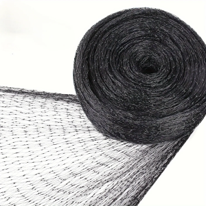 ตาข่ายกันนกสีดําสําหรับงานหนัก - นํากลับมาใช้ใหม่ได้ เหมาะสําหรับผัก ต้นไม้ผล และพืช - สิ่งกีดขวางสัตว์และแมลงที่ทนทาน