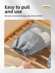 MONLEYTA | Travel Shoe Storage Bag Drawstring Closure Space Saving Dustproof Moisture Proof Mold Proof Shoe Organizer Bag