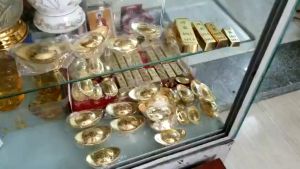 [HCM]Thỏi vàng phong thủy bằng đồng