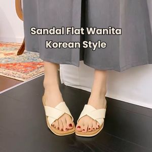Sandal Wanita / Sandal Slop Wanita / Sandal Wanita Kekinian / Sandal Selop Wanita Kekinian / Sandal Wanita Korean Style