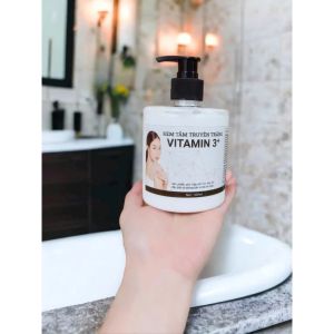 [CAM KẾT CHÍNH HÃNG] HÀNG CÔNG TY. KEM TẮM TRUYỀN TRẮNG BODY SIÊU CẤP TỐC VITAMIN B3+.TRẮNG NGAY SAU KHI TẮM CHAI 400ml.