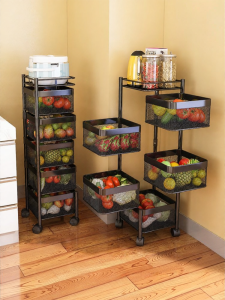 HANYUXUAN | Rotating Mobile Multifunction Specialized Storage Rack