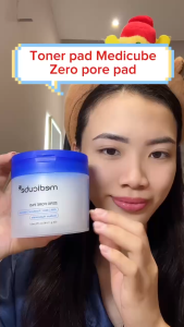 Toner Pad Medicube Zero Pore Pad 2.0 Sạch Sâu Giảm Mụn Đầu Đen Làm Dịu Giảm Mụn 155g