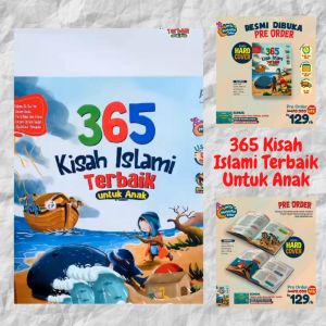 GMB Buku Cerita Pengantar Tidur 365 Kisah Islami Terbaik Untuk Anak PQS SUmber Ilmu