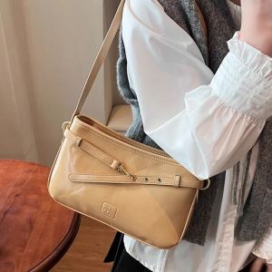 Spring 2025 New Original Underarm Bag Womens Commuter Mini Square Bag Crossbody Mobile Phone Bag Fashionable Trendy Handbag