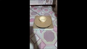 Keranjang Makanan Snack Kering dari Bambu Anyaman Bulat Ukuran Mini